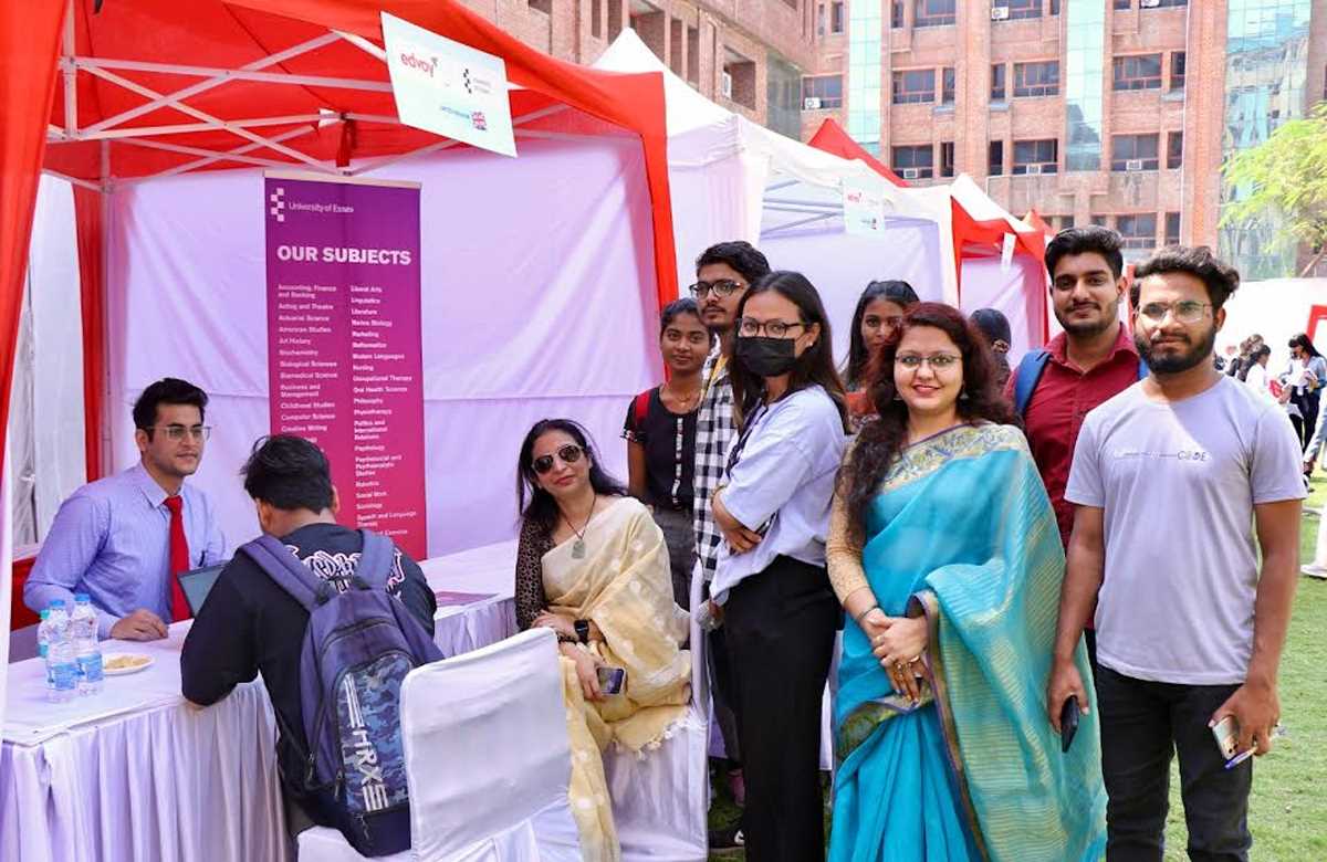 ग्लोबल हायर एजुकेशन फेयर में बीस बड़े विश्वविद्यालयों ने लिया हिस्सा